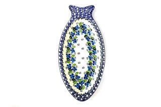 D74 Bunzlau ovale Serveerschaal 30x14,5cm 1419X Serveerschalen